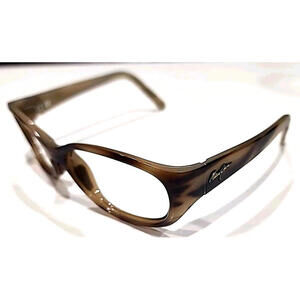 Maui Jim MJ286 Kuiaha Bay No Lenses Brown Oval Sunglasses Frame 55-19 128